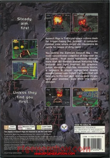 Assault Rigs (EU) box cover back